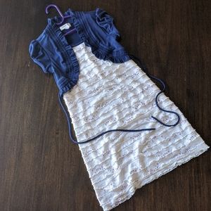 Semi-formal Girls sequined dress